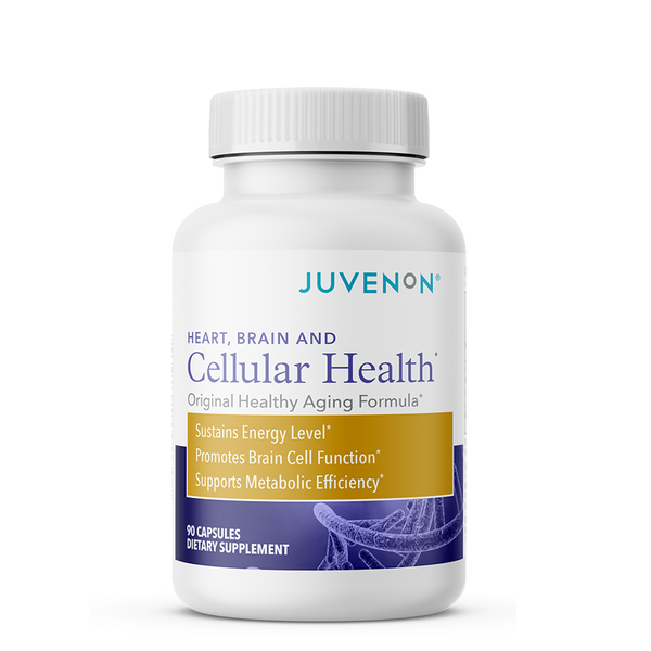 Container of Juvenon cellular health supplement