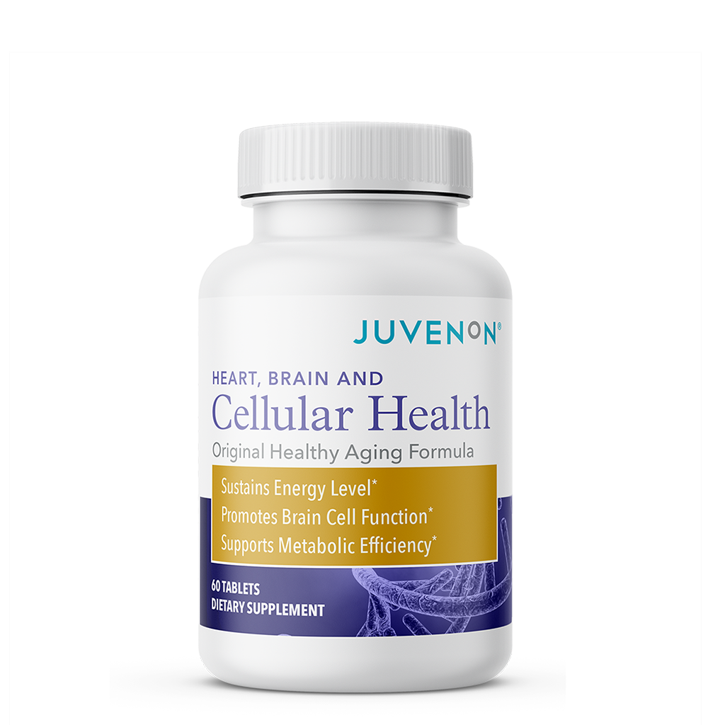 Container of Juvenon cellular health supplement 