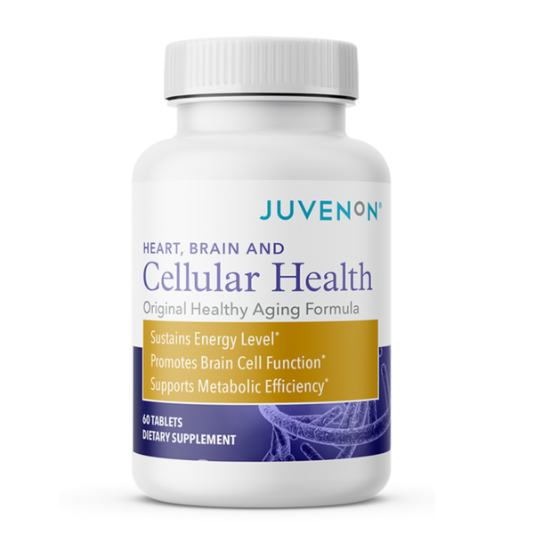 Container of Juvenon cellular health supplement
