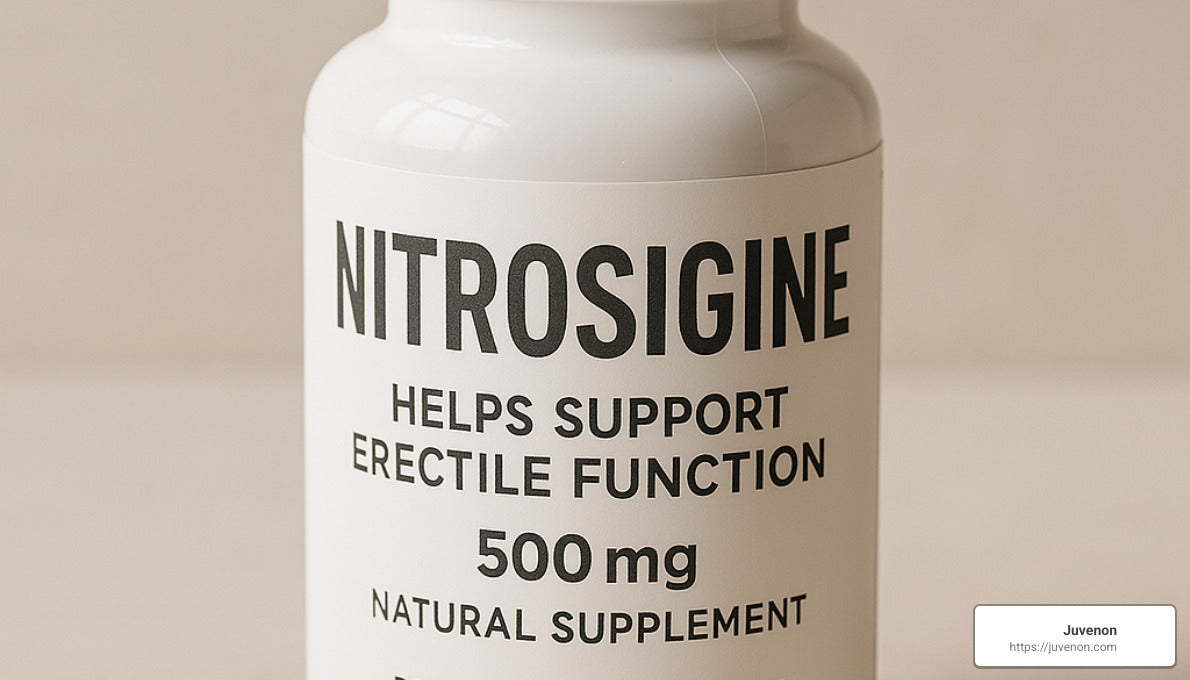 Nitrosigine 101: Understanding Its Effectiveness for ED