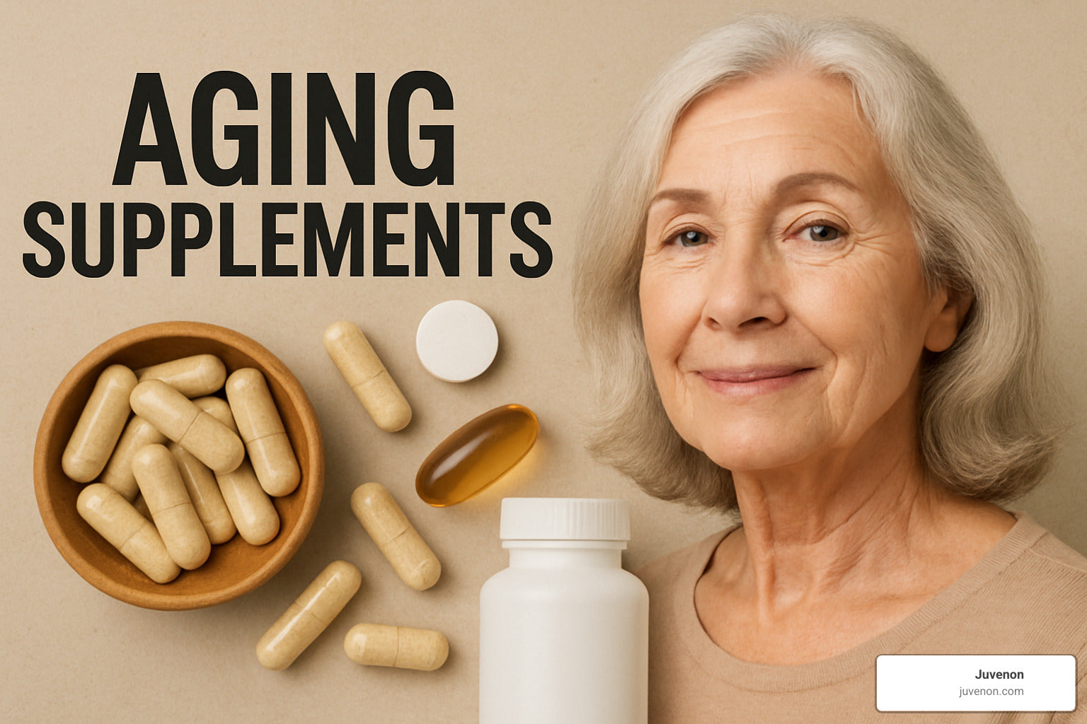 Aging Supplements That Actually Work (No Magic Potion Needed!)