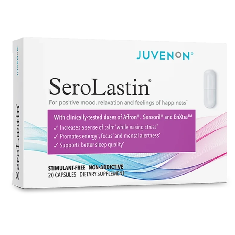 Box of Juvenon supplement SeroLastin 