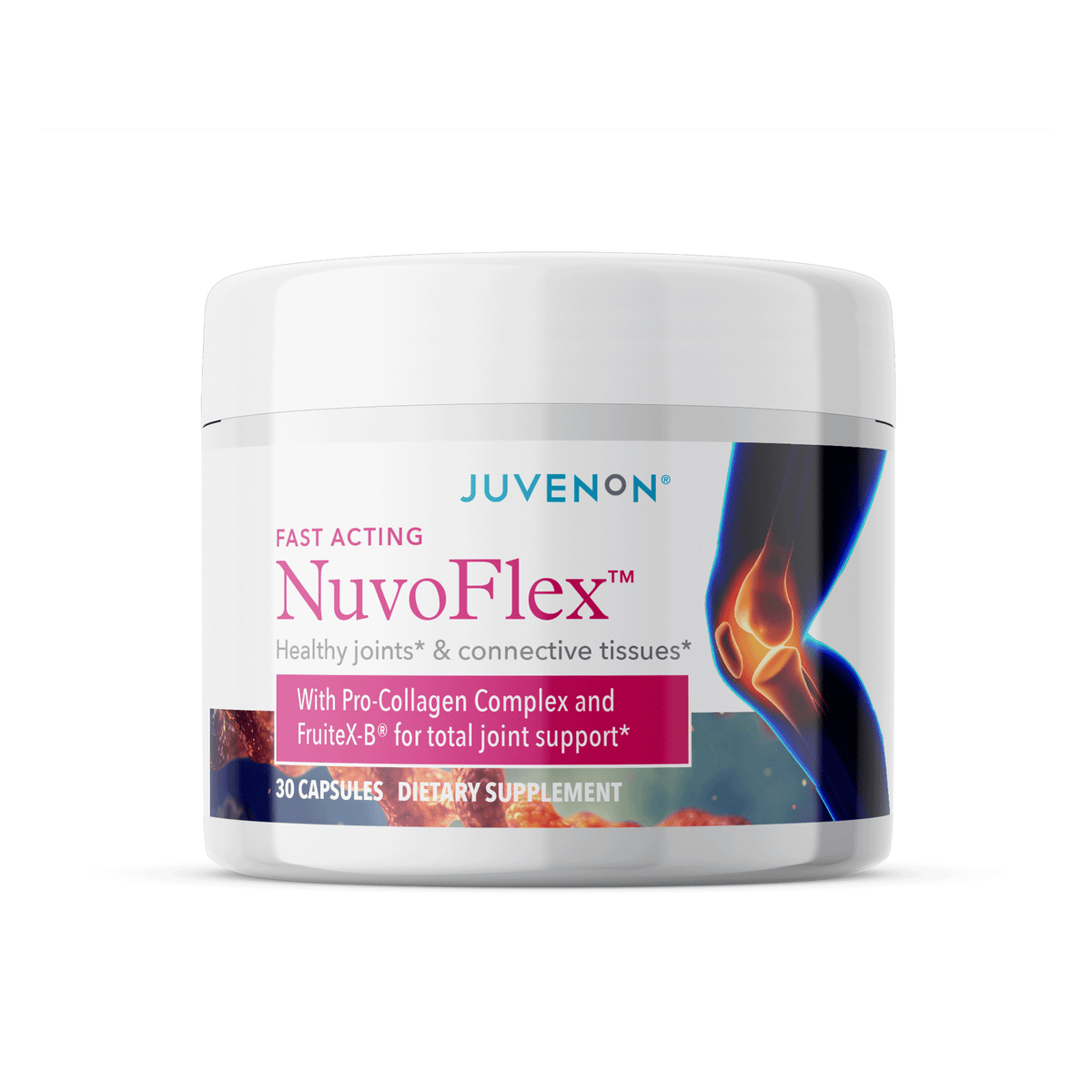 Juvenon&#39;s NuvoFlex supplement for connective tissue health