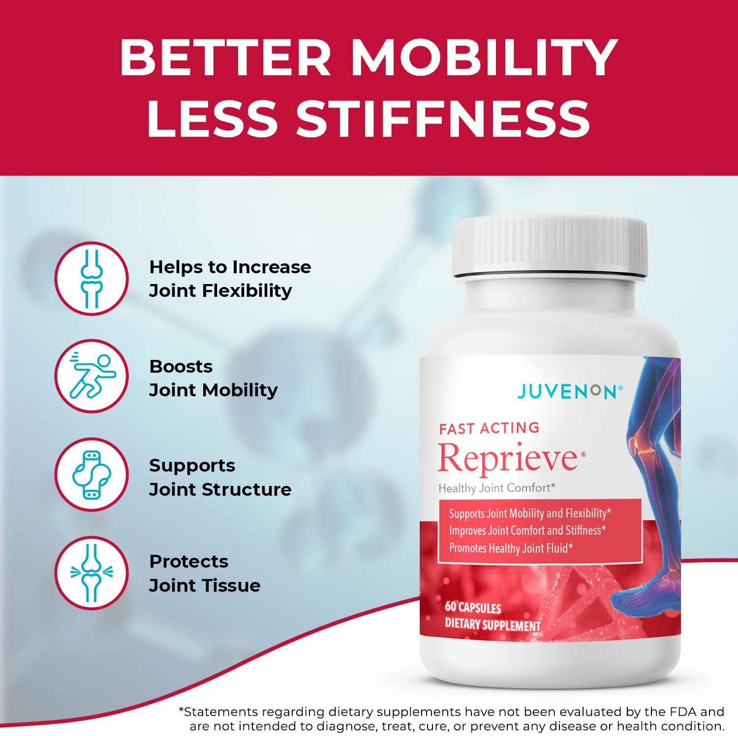 Reprieve Mobility Joint Comfort Formula | Juvenon
